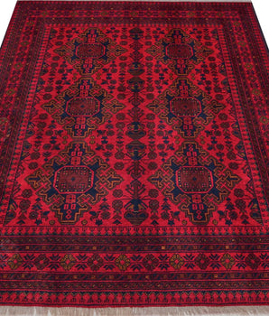 Handknuten matta Afghan-Fine Nr.65500 - Orientmattor