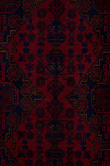 Handknuten matta Afghan-Fine Nr.65500 - Orientmattor
