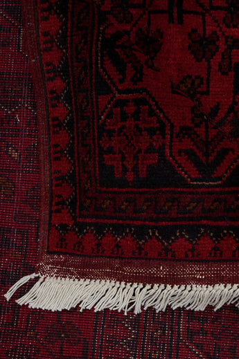 Handknuten Afghan-Fine Nr.65501 rug by Orientmattor, featuring intricate traditional Afghan/Pakistan craftsmanship in detailed patterns.