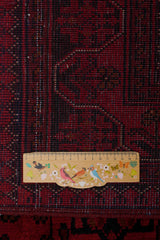 Handwoven Afghan-Pakistan rug from Orientmattor, fine traditional design with intricate patterns and vibrant colors.