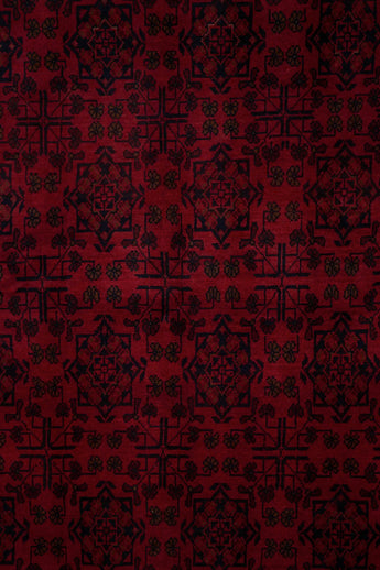 Handwoven Afghan-Fine Nr.65501 rug by Orientmattor, featuring intricate traditional Afghan/Pakistan design in vibrant colors.