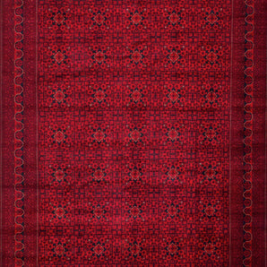 Handknuten matta Afghan-Fine Nr.65502 - Orientmattor