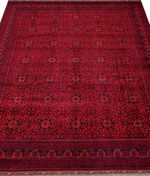 Handknuten matta Afghan-Fine Nr.65502 - Orientmattor