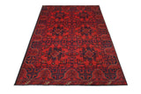 Handknuten Matta Afghan Oriental 187 x 123 cm Nr. 65978 - Orientmattor