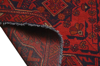 Handknuten Matta Afghan Oriental 187 x 123 cm Nr. 65978 - Orientmattor