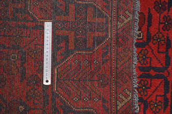 Handknuten Matta Afghan Oriental 187 x 123 cm Nr. 65978 - Orientmattor
