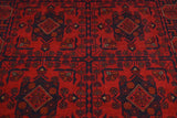 Handknuten Matta Afghan Oriental 187 x 123 cm Nr. 65978 - Orientmattor