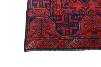 Handknuten Matta Afghan Oriental 187 x 124 cm Nr. 65981 - Orientmattor