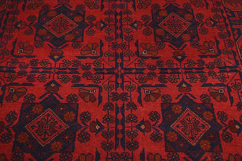 Handknuten Matta Afghan Oriental 187 x 124 cm Nr. 65981 - Orientmattor