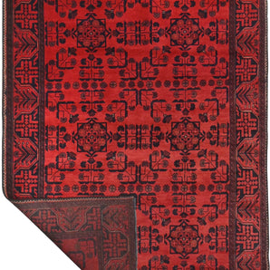 Handknuten Matta Afghan Oriental 187 x 127 cm Nr. 65980 - Orientmattor