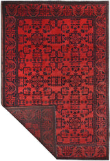 Handknuten Matta Afghan Oriental 187 x 127 cm Nr. 65980 - Orientmattor
