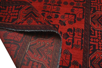 Handknuten Matta Afghan Oriental 187 x 127 cm Nr. 65980 - Orientmattor