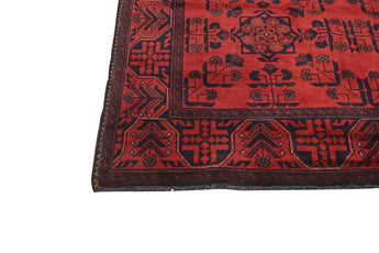 Handknuten Matta Afghan Oriental 187 x 127 cm Nr. 65980 - Orientmattor