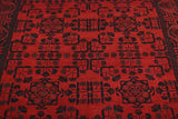 Handknuten Matta Afghan Oriental 187 x 127 cm Nr. 65980 - Orientmattor