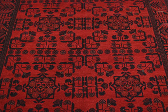 Handknuten Matta Afghan Oriental 187 x 127 cm Nr. 65980 - Orientmattor