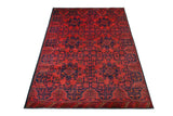 Handknuten Matta Afghan Oriental 189 x 124 cm Nr. 65979 - Orientmattor