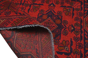Handknuten Matta Afghan Oriental 189 x 124 cm Nr. 65979 - Orientmattor