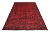 Handknuten Matta Afghan Oriental 190 x 153 cm Nr. 65972 - Orientmattor