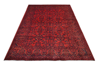 Handknuten Matta Afghan Oriental 190 x 153 cm Nr. 65972 - Orientmattor
