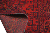 Handknuten Matta Afghan Oriental 190 x 153 cm Nr. 65972 - Orientmattor