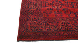 Handknuten Matta Afghan Oriental 190 x 153 cm Nr. 65972 - Orientmattor