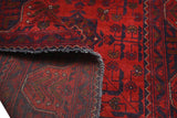 Handknuten Matta Afghan Oriental 191 x 148 cm Nr. 65976 - Orientmattor