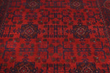 Handknuten Matta Afghan Oriental 191 x 148 cm Nr. 65976 - Orientmattor