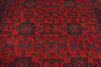 Handknuten Matta Afghan Oriental 191 x 148 cm Nr. 65976 - Orientmattor