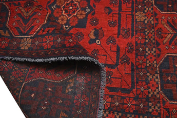 Handknuten Matta Afghan Oriental 191 x 152 cm Nr. 65975 - Orientmattor