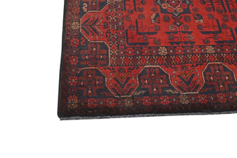 Handknuten Matta Afghan Oriental 191 x 152 cm Nr. 65975 - Orientmattor