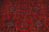 Handknuten Matta Afghan Oriental 191 x 152 cm Nr. 65975 - Orientmattor