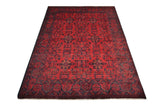 Handknuten Matta Afghan Oriental 197 x 127 cm Nr. 65977 - Orientmattor