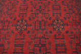 Handknuten Matta Afghan Oriental 197 x 127 cm Nr. 65977 - Orientmattor