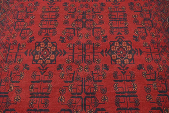 Handknuten Matta Afghan Oriental 197 x 127 cm Nr. 65977 - Orientmattor