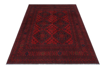 Handknuten Matta Afghan Oriental 240 x 170 cm Nr. 65938 - Orientmattor