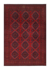 Handknuten Matta Afghan Oriental 293 x 201 cm Nr. 65935 - Orientmattor