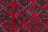 Handknuten Matta Afghan Oriental 293 x 201 cm Nr. 65935 - Orientmattor