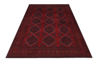 Handknuten Matta Afghan Oriental 293 x 201 cm Nr. 65935 - Orientmattor