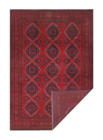 Handknuten Matta Afghan Oriental 293 x 201 cm Nr. 65935 - Orientmattor