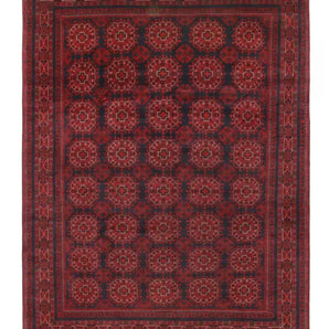 Handknuten Matta Afghan Oriental 344 x 255 cm Nr. 65940 - Orientmattor