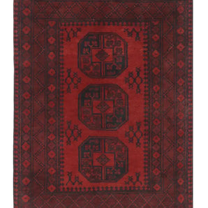 Handknuten Akhche Oriental rug 141 x 103 cm in rich colors, showcasing intricate patterns from Orientmattor.