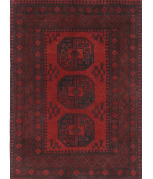 Handknuten Akhche Oriental rug 141 x 103 cm in rich colors, showcasing intricate patterns from Orientmattor.