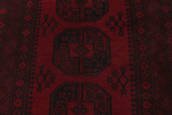 Handknuten Akhche oriental rug, 141 x 103 cm, featuring intricate patterns and rich colors, by Orientmattor.