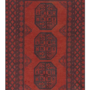 Handknuten Matta Akhche Oriental 142 x 100 cm Nr. 65907 - Orientmattor