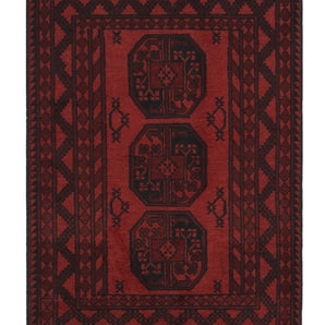 Handknuten Matta Akhche Oriental 143 x 100 cm Nr. 65906 - Orientmattor