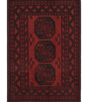 Handknuten Matta Akhche Oriental 143 x 100 cm Nr. 65906 - Orientmattor