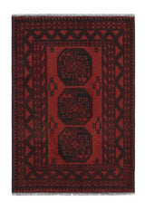 Handknuten Matta Akhche Oriental 143 x 100 cm Nr. 65906 - Orientmattor