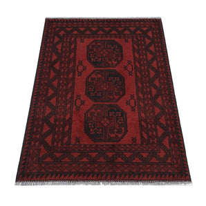 Handknuten Matta Akhche Oriental 143 x 100 cm Nr. 65906 - Orientmattor