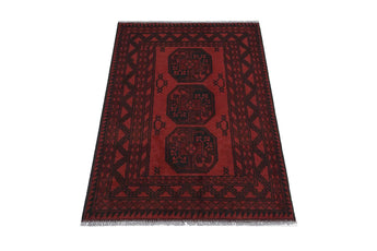 Handknuten Matta Akhche Oriental 143 x 100 cm Nr. 65906 - Orientmattor