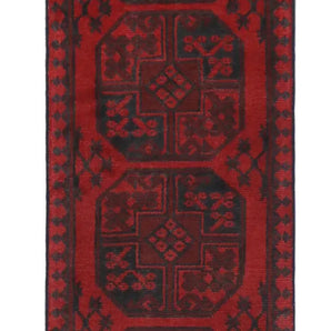 Handknuten Matta Akhche Oriental 144 x 49 cm Nr. 65910 - Orientmattor